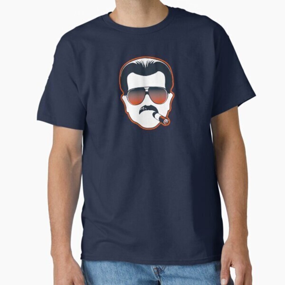 Mike Ditka Chicago Bears Cigar T-Shirt